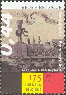 175 Years of Belgium - First Train