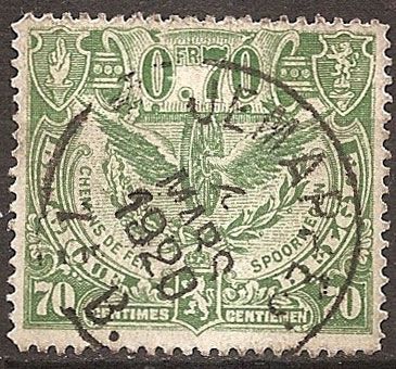 Railway Stamp: Issue of London. Winged Wheel