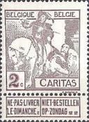 Saint Martin dividing his Cloak - Lined Background