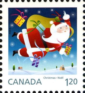 Santa Carrying sack