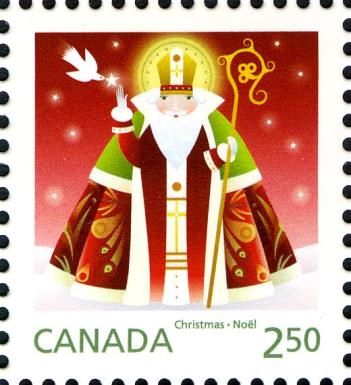 St Nicolas with dove