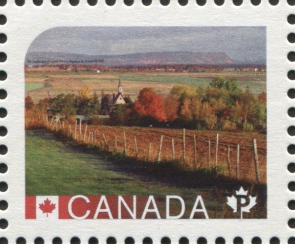 Landscape of Grand Pré, Nova Scotia