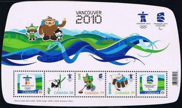 Winter Olympic Games, Vancouver 2010 (2nd issue)