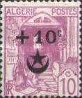 Street in the Casbah overprinted & surcharged