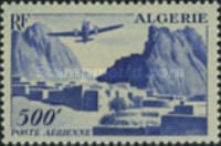Dewoitine D-338 Trimotor Plane over Dwellings