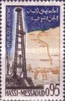 Oil Derrick and Pipeline at Hassi-Messaoud