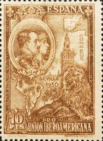 King Alfonso and Queen Victoria