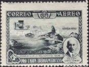 Alberto Santos Dumont and Wright Flyer I over Rio de Janeiro