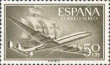 Lockheed L.1049 Super Constellation and "Santa Maria"