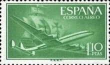 Lockheed L.1049 Super Constellation and "Santa Maria"