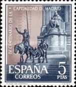 Cervantes Monument, Plaza de España, Madrid
