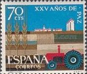 Wheat Ears, Tractor and Landscape (Agriculture)