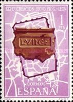 Inscribed Tile and Town Map of Leon