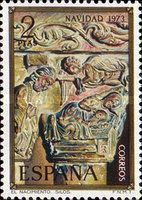 "The Nativity", Column Capital, Monastery of Silos