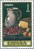 Jug, Cherries, Plums and Cheese; Luis Egidio Menéndez