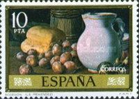 Bread, Plums and Jug; Luis Egidio Menéndez