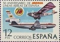 50th Anniversary of Iberia (Spanish State Airline)