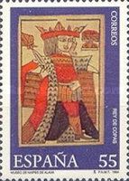 King of Cups (Spanish deck by Juan Barbot, 1750)
