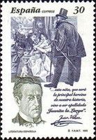 Juan Valera and Scene from "Juanita la Larga"