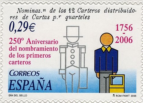 250th Anniversary of First Postman