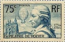 François Pilâtre de Rozier, physicist & balloonist