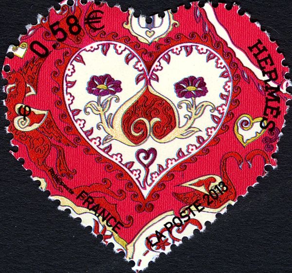 Hermes heart sticker € 0.58