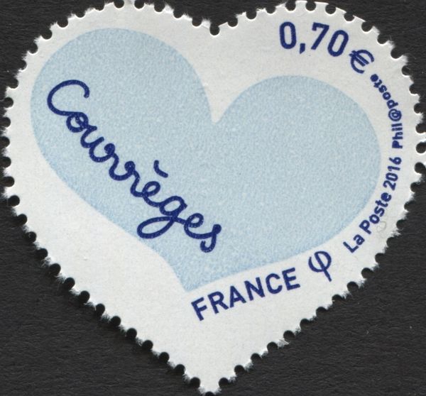 Heart Courreges 1.40 €