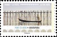 U Bein Bridge, Amarapura, Myanmar