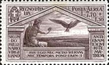 Jupiter and an eagle flying over the Consular roads - Air