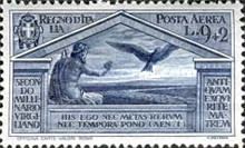 Jupiter and an eagle flying over the Consular roads - Airi