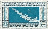 1st Italian Transatlantic Air Cruise Rome-Rio de Janeiro