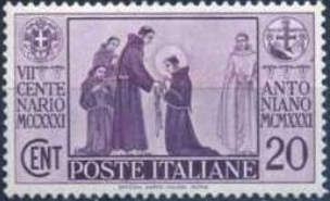 700th Anniv. - St Anthony entered the Franciscan Order