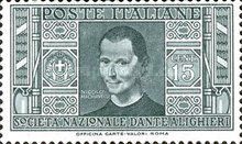 Portrait of Niccolo Machiavelli (1469-1527)