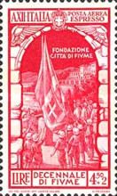 Flag-raising ceremony outside the headquarters of the Founda
