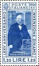 Portrait of Antonio Pacinotti (1841-1912)