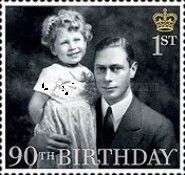 The Queen with her father the King George VI