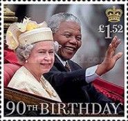 The Queen with Nelson Mandela