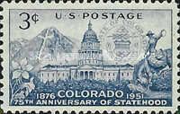 75th Anniversary of Colorado Statehood