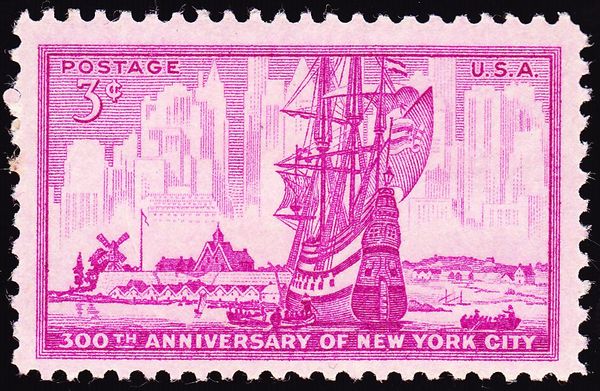 Tercentenary of Foundation of New York City