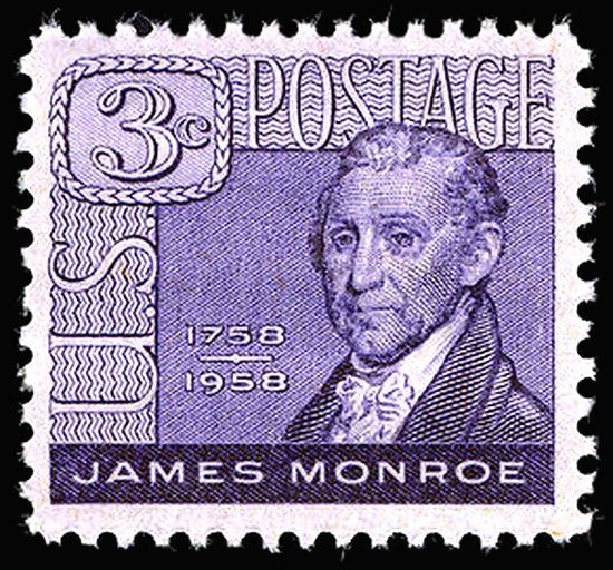 Birth Bicentenary of James Monroe (1758-1831)