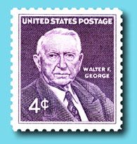 Walter F. George (1878-1957) Memorial Issue