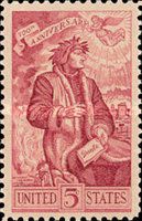Dante Alighieri (1265-1321), 700th Birth Anniversary