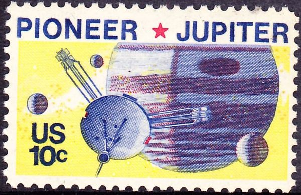 "Pioneer 10" Passing Jupiter