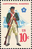 Continental Marine with Musket
