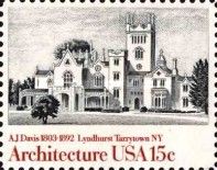 Lyndhurst, Tarrytown, NY by Alexander Jackson Davis