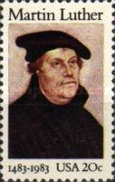 500th Birth Anniversary of Martin Luther (1483-1546)