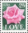 Rose and 'LOVE'