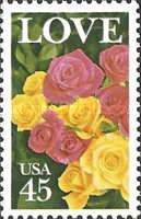 Roses and 'LOVE'