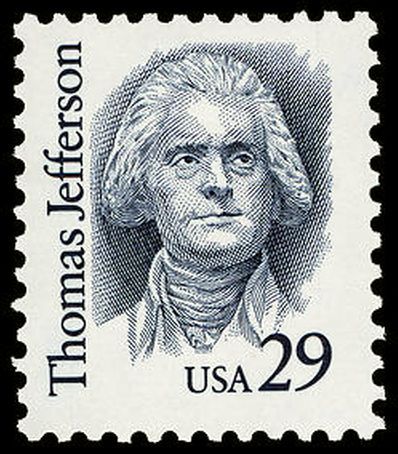 Thomas Jefferson (1743-1826), Third President of the U.S.A.