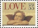 "Cherub" (detail from Sistine Madonna by Raphael)